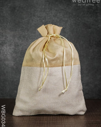 String Bag With Jute Base - 8 X 11Inches Wbg0343 Bags