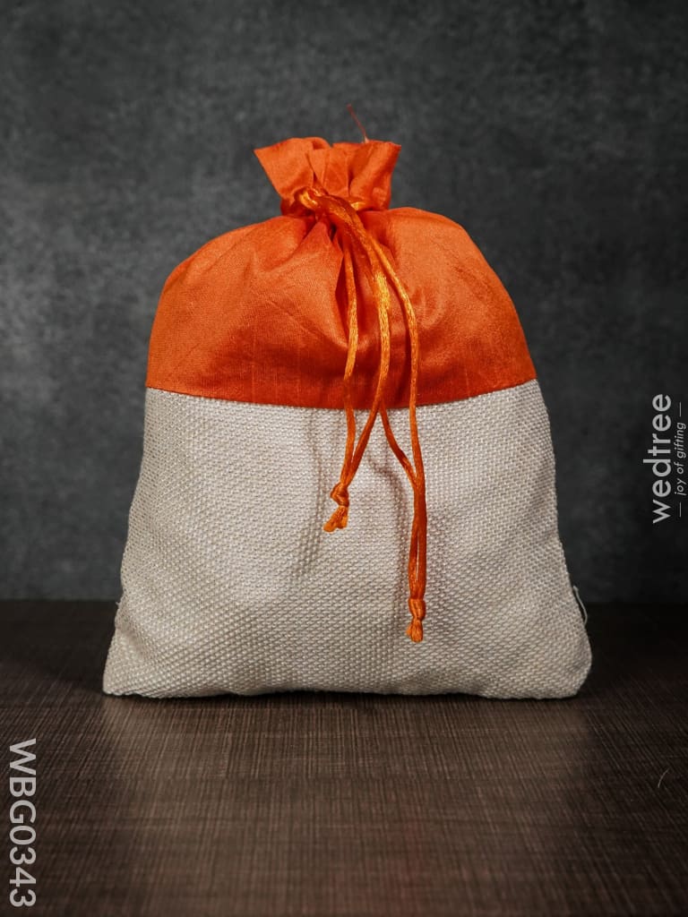 String Bag With Jute Base - 8 X 11Inches Wbg0343 Bags