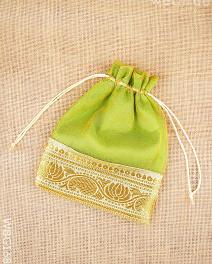 String Bag with Border - WBG1687 - String Bags