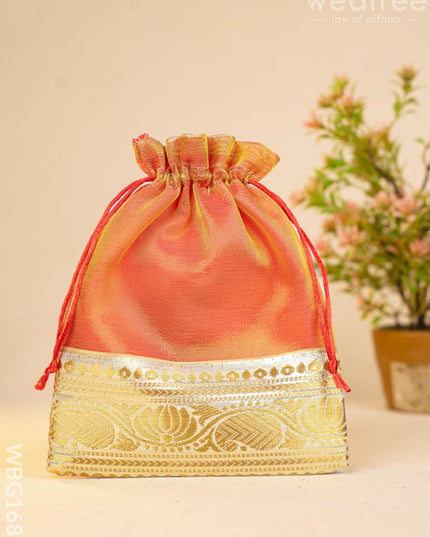 String Bag with Border - WBG1687 String Bags