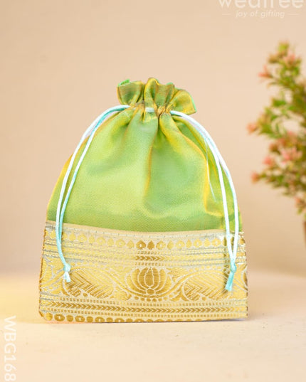String Bag with Border - WBG1687 String Bags