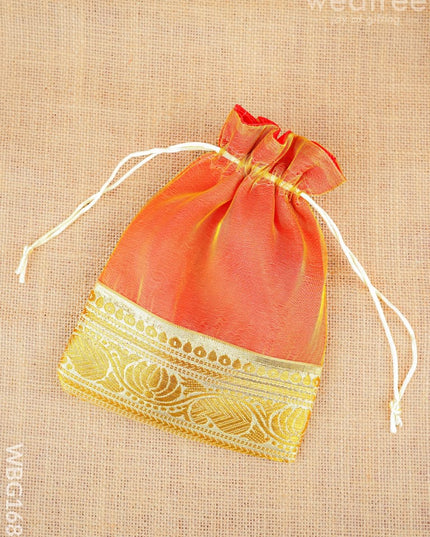 String Bag with Border - WBG1687 - String Bags