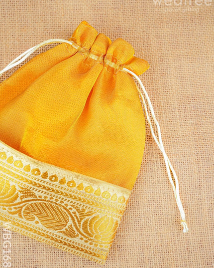 String Bag with Border - WBG1687 - String Bags