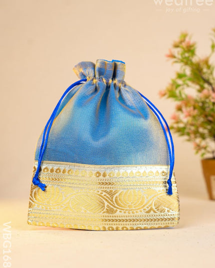 String Bag with Border - WBG1687 String Bags
