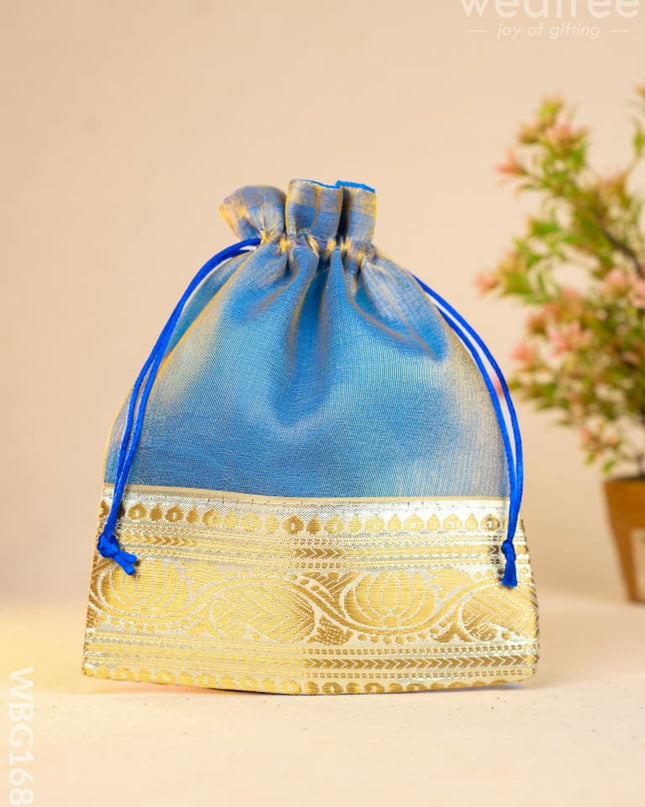 String Bag with Border - WBG1687 String Bags