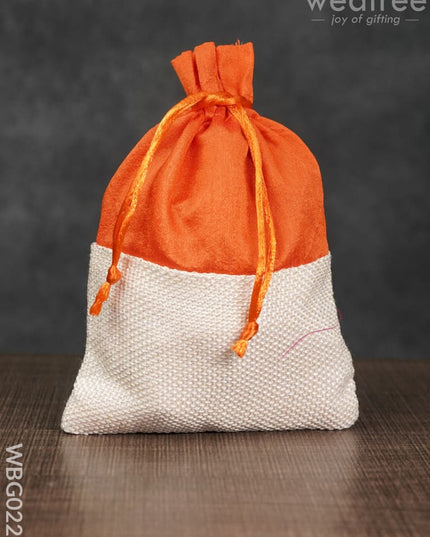 String Bag With Jute Base -5 X 7 Inches - Wbg0227 Bags