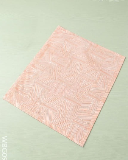 Striped Designed Saree Cover - WBG0972 - Saree Bags RG