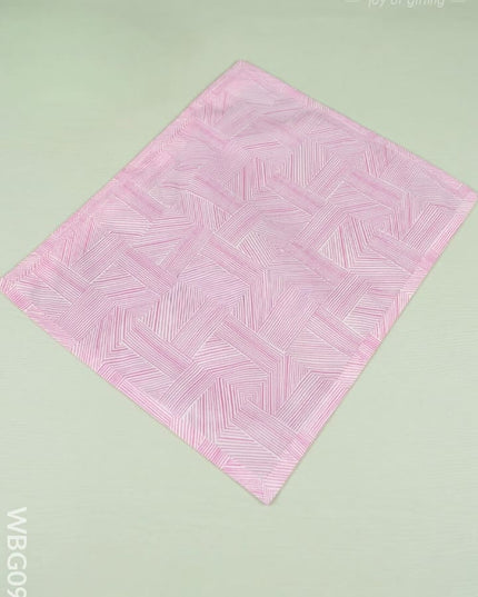 Striped Designed Saree Cover - WBG0972 - Saree Bags RG