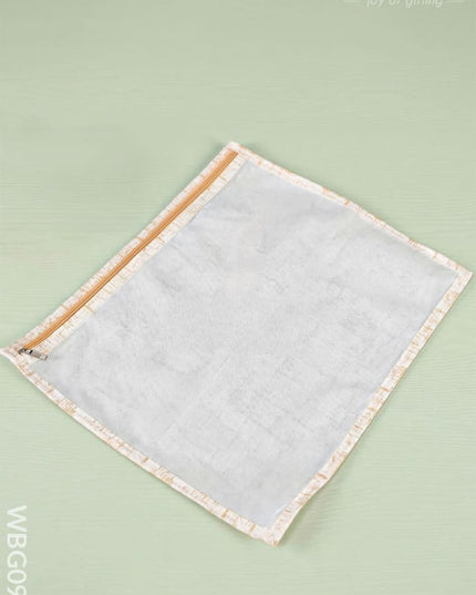 Striped Saree Cover - WBG0973 - Saree Bags RG