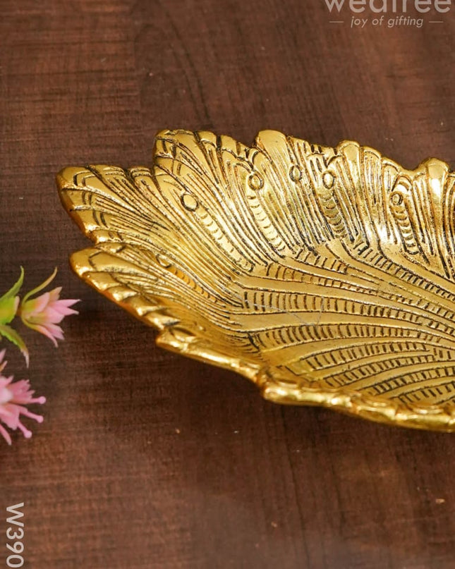 White Metal Swan Bowl - W3907 Utility Return Gifts