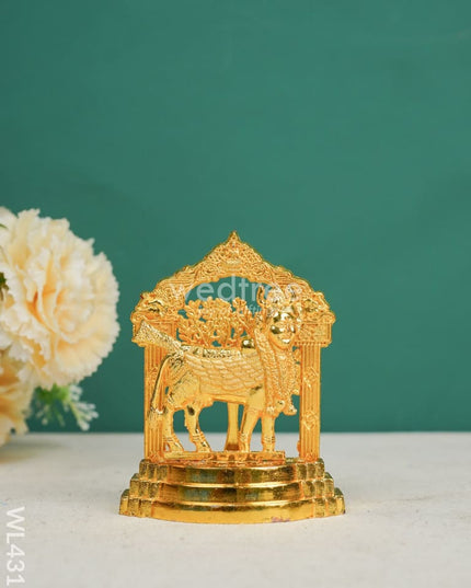 Swarna Golu 2 - Brown Gold Oxidized Padi & Zinc Alloy Murtis Wl4317