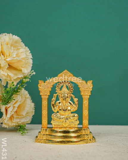 Swarna Golu 2 - Tanjore Painted Padi & Zinc Alloy Murtis Wl4317