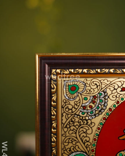 Tanjore Art Photo Frame - Annapakshi 10 X 8 Inch Wl4727 Frames