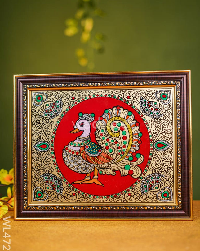 Tanjore Art Photo Frame - Annapakshi 10 X 8 Inch Wl4727 Frames
