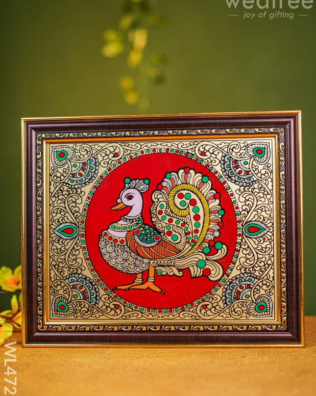 Tanjore Art Photo Frame - Annapakshi 10 X 8 Inch Wl4727 Frames