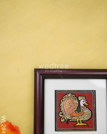 Tanjore Art Photo Frame - Annapakshi Wl2844 Painting