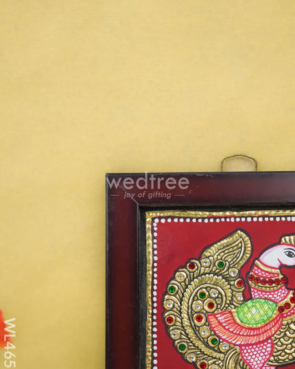 Tanjore Art Photo Frame - Annapakshi Wl4656 Painting