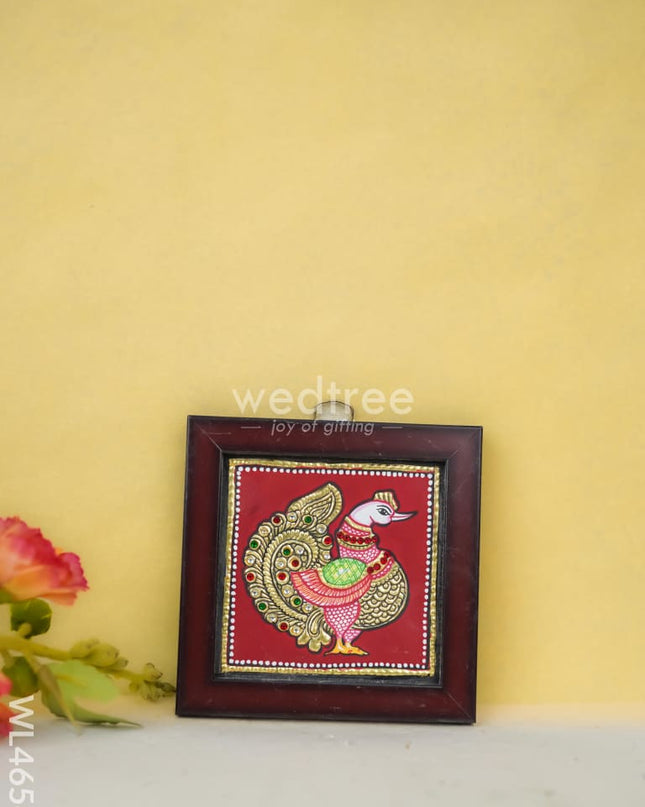 Tanjore Art Photo Frame - Annapakshi Wl4656 Painting