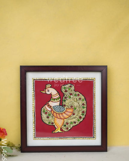 Tanjore Art Photo Frame - Annapakshi Wl4664 Painting