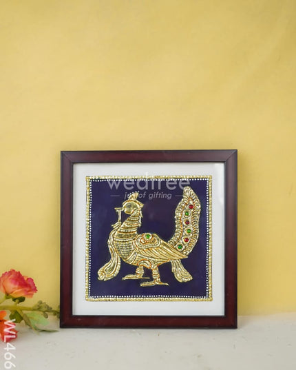 Tanjore Art Photo Frame - Annapakshi Wl4666 Painting