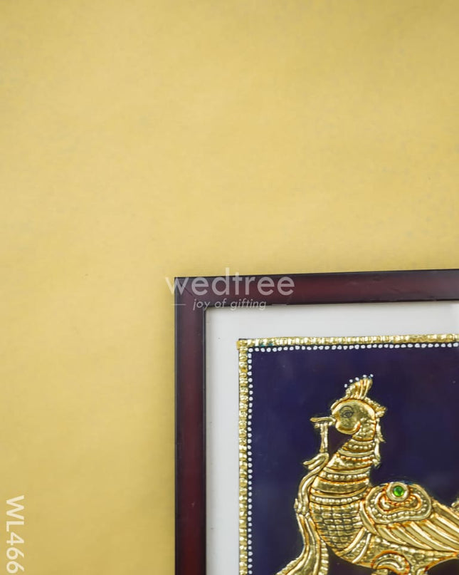 Tanjore Art Photo Frame - Annapakshi Wl4666 Painting