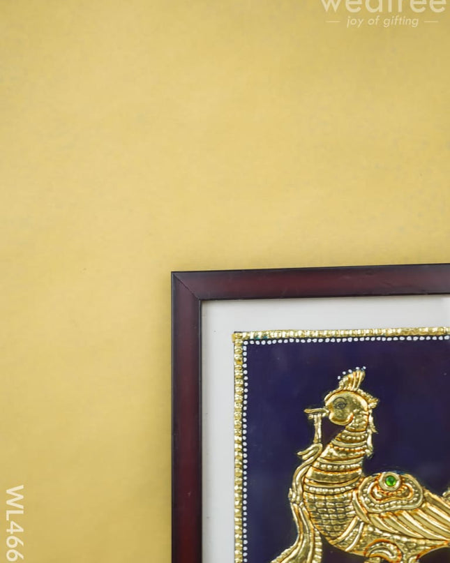 Tanjore Art Photo Frame - Annapakshi Wl4666 Painting