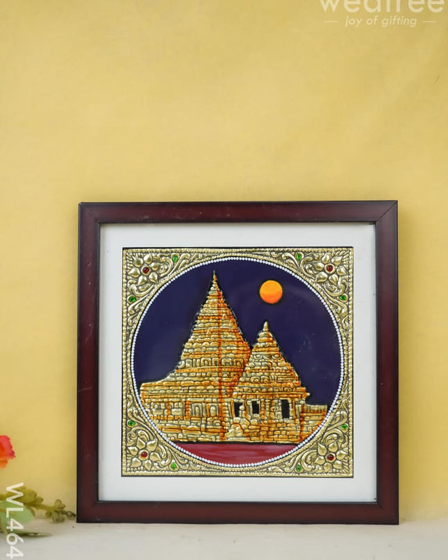Tanjore Art Photo Frame - Mahabalipuram Wl4649 Painting