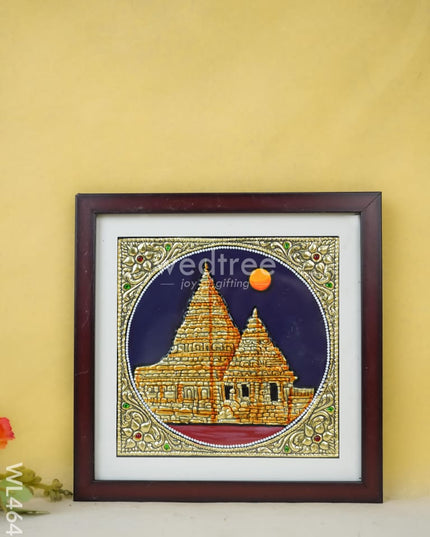 Tanjore Art Photo Frame - Mahabalipuram Wl4649 Painting