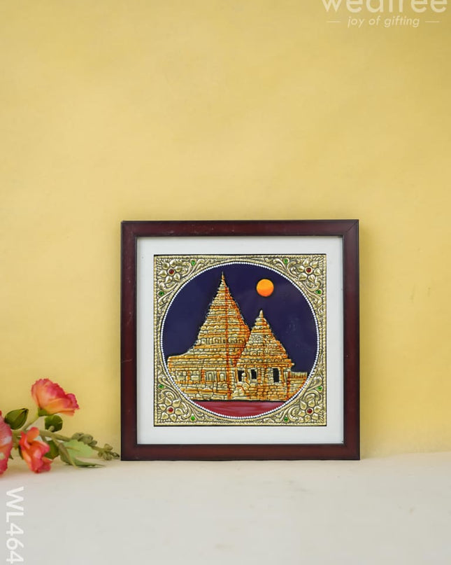 Tanjore Art Photo Frame - Mahabalipuram Wl4649 Painting