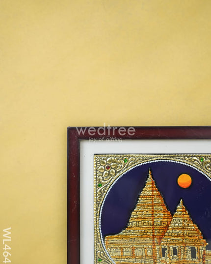 Tanjore Art Photo Frame - Mahabalipuram Wl4649 Painting