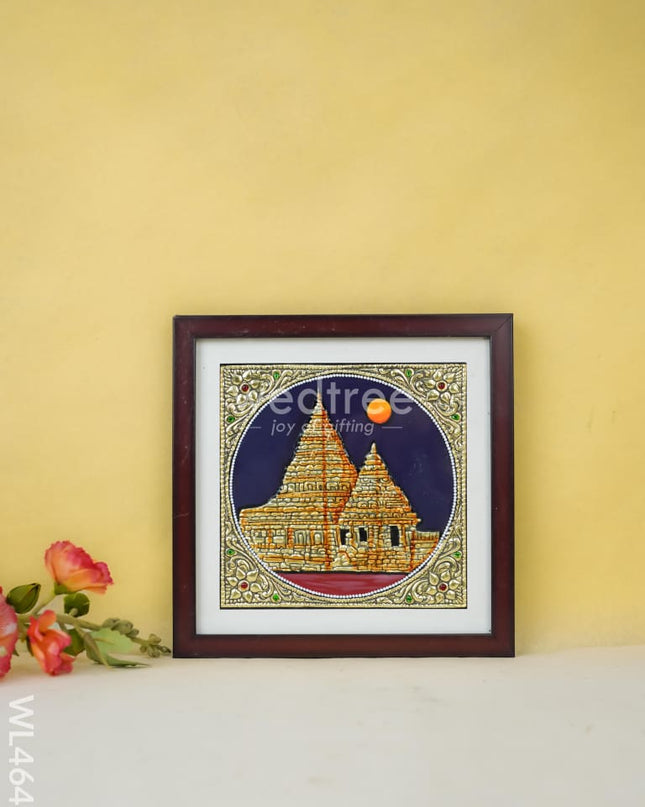 Tanjore Art Photo Frame - Mahabalipuram Wl4649 Painting