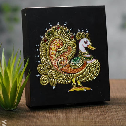 Tanjore Painted Jewel Box (6.5 X 5.5) - Wl1935 Wooden Utility