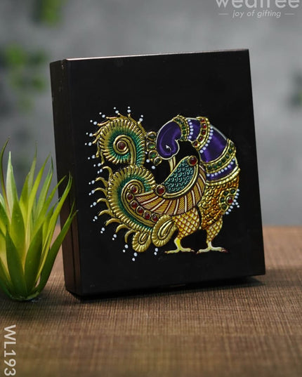 Tanjore Painted Jewel Box (6.5 X 5.5) - Wl1935 Wooden Utility