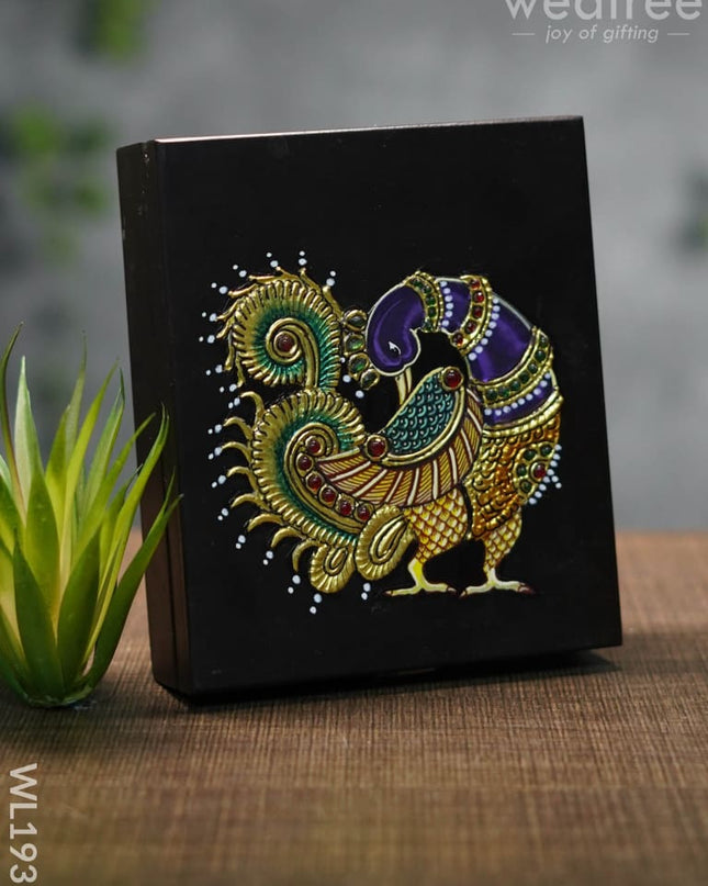 Tanjore Painted Jewel Box (6.5 X 5.5) - Wl1935 Wooden Utility