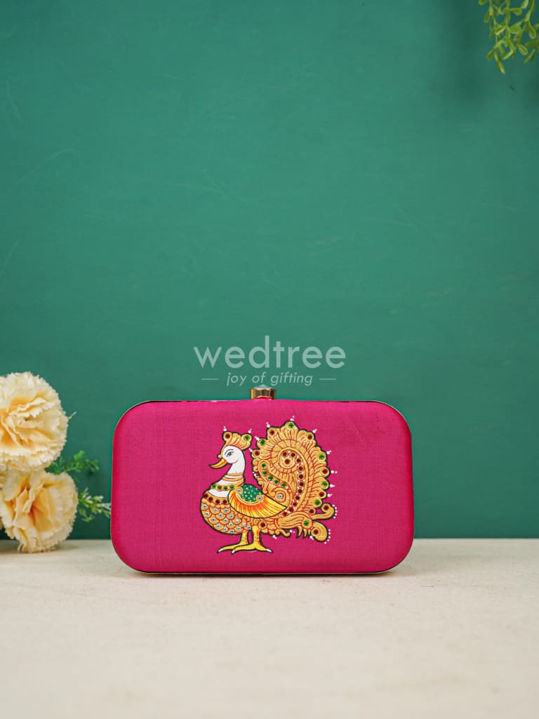 Tanjore Painted Sling Clutch WL4246 - Main Image