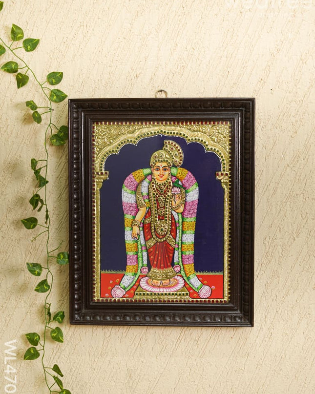 Tanjore Painting - Andal - Flat (Gold Foil) - 18x14 inch - WL4708 Tanjore Painting
