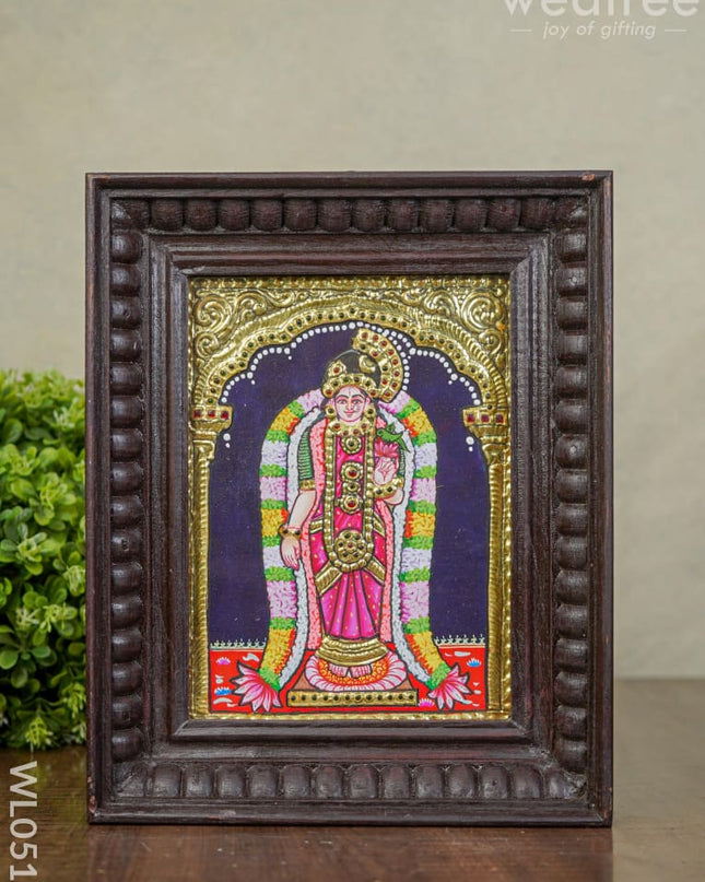 Tanjore Painting Andal - 10X8Inches Wl0517
