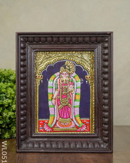 Tanjore Painting Andal - 10X8Inches Wl0517