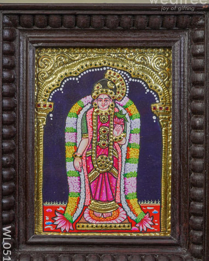 Tanjore Painting Andal - 10X8Inches Wl0517