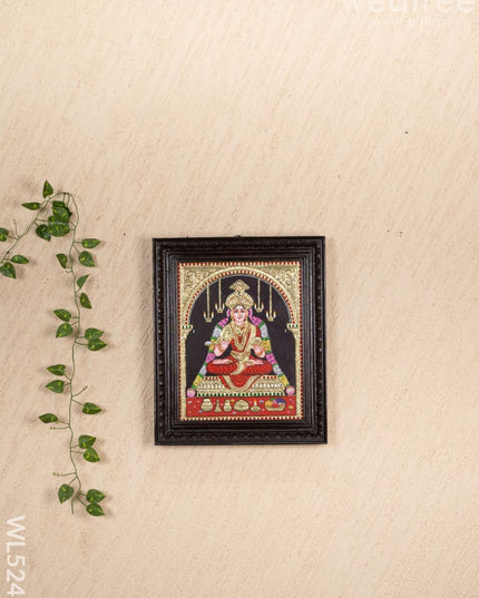 Tanjore Painting - Annapoorani - Flat (Gold Foil) - 15x12 inch - WL5247 - Tanjore Painting