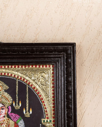 Tanjore Painting - Annapoorani - Flat (Gold Foil) - 15x12 inch - WL5247 - Tanjore Painting