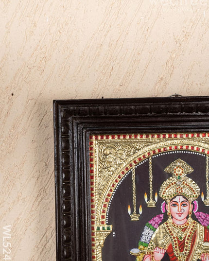 Tanjore Painting - Annapoorani - Flat (Gold Foil) - 15x12 inch - WL5247 - Tanjore Painting