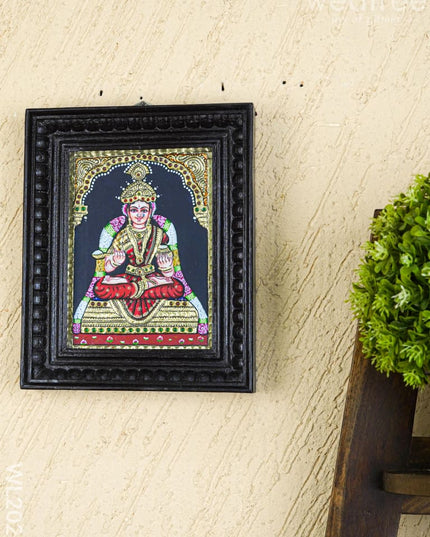 Tanjore Painting - Annapoorani - Flat (Gold Foil) - 8x6 inch - WL2021 - Tanjore Painting