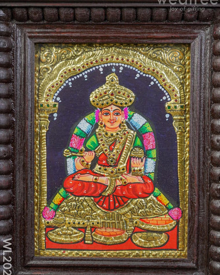 Tanjore Painting Annapoorani 10X8 - Wl2021