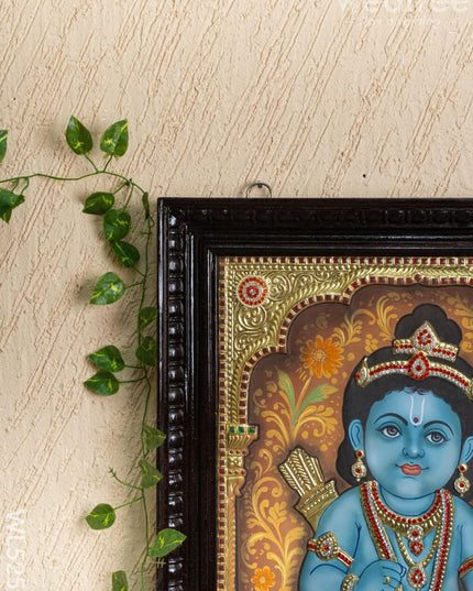 Tanjore Painting - Baby Ramar - Semi Embossed - 24x18 inch - WL5250 - Tanjore Painting
