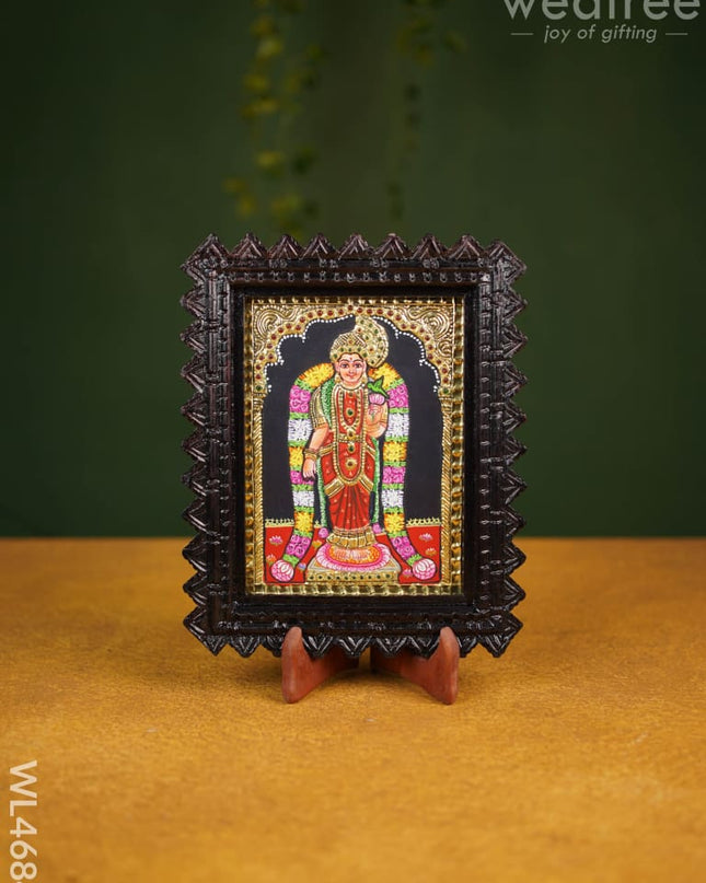 Tanjore Painting Andal (Chettinad Frame)- 8X6 Inch - Wl4684