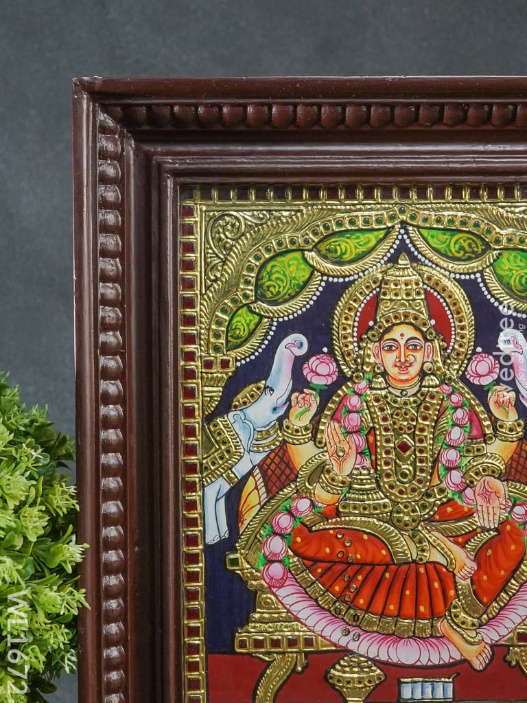 Tanjore Painting - Gajalakshmi (10X12) Wl1672