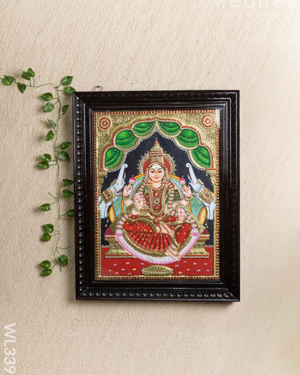 Tanjore Painting - Gajalakshmi - Semi Embossed - 24x18 inch - WL3391 - Tanjore Painting