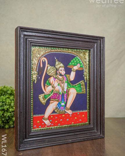 Tanjore Painting - Anjaneyar (13X15) Wl1675