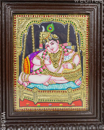 Tanjore Painting Vithoba Krishna- 10X8Inches - Wl0485